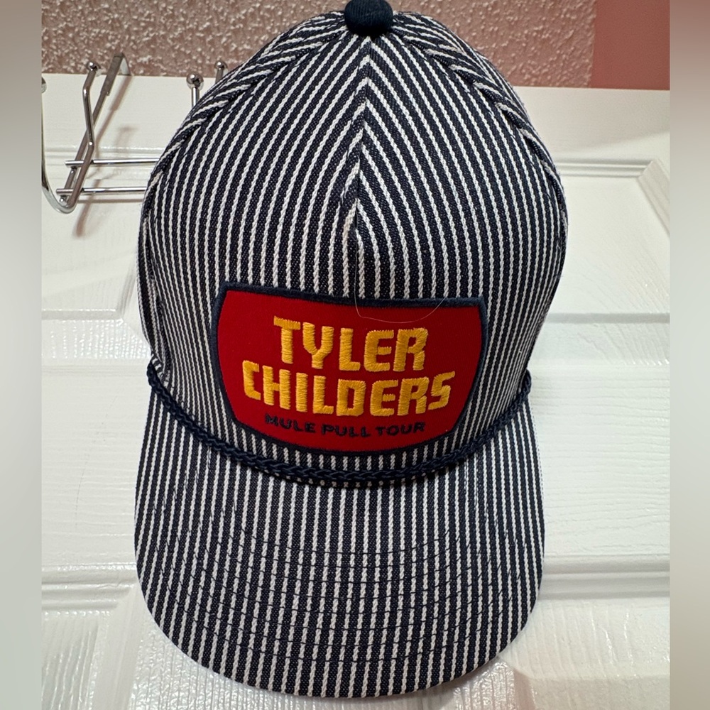 Striped Tyler Childers Mule Pull Tour Cap